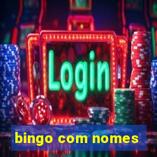 bingo com nomes